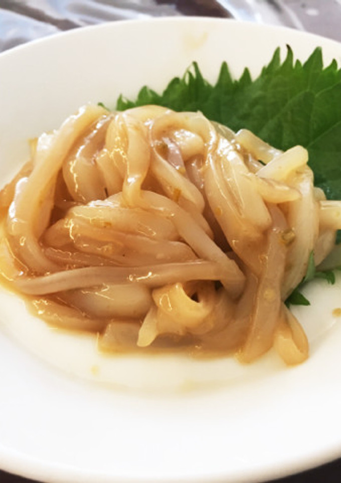 いかそうめんの柚子胡椒あえ♡-レシピのメイン写真