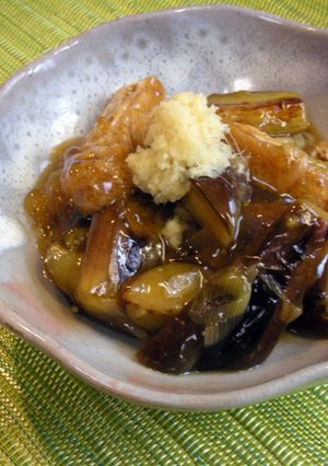 美味しい茄子と油揚げの甘辛とろとろ炒め煮-レシピのメイン写真