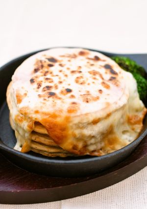 クロックムッシュ風パンケーキ-レシピのメイン写真