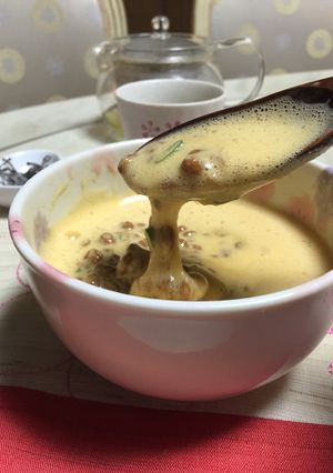 あんにゃのフワフワ納豆丼♡-レシピのメイン写真