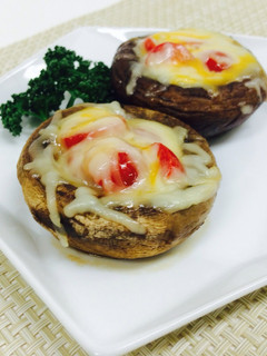 マッシュルームとトマトのチーズ焼き♪-レシピのメイン写真