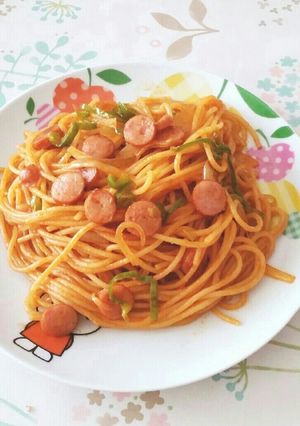 喫茶店で出てくる味☆ナポリタン-レシピのメイン写真