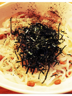 *糖質制限*納豆パスタ 白滝 簡単-レシピのメイン写真