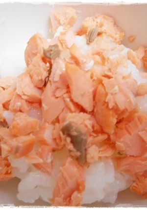離乳食完了期　鮭ご飯-レシピのメイン写真