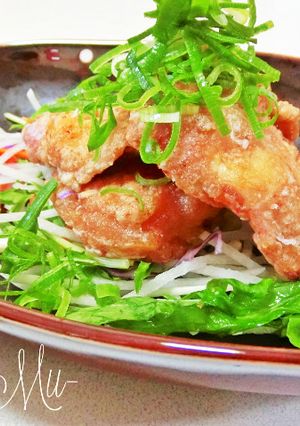 チキン竜田 サラダ仕立て-レシピのメイン写真