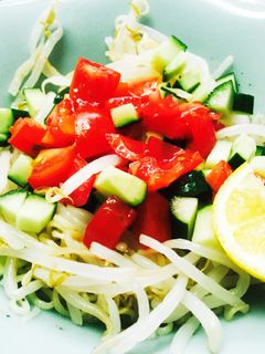 ごま油香る冷やし塩ラーメン-レシピのメイン写真