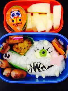 妖怪ウォッチ☆ハク☆キャラ弁-レシピのメイン写真