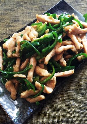 絶品！鶏むね肉とピーマンのオイスター炒め-レシピのメイン写真