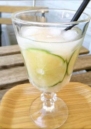 朝ご飯と一緒に！甘酒グレープフルーツ割り-レシピのメイン写真