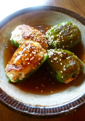 和風☆肉詰めピーマン♪-レシピのメイン写真
