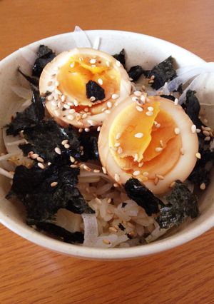 煮卵丼ぶり-レシピのメイン写真