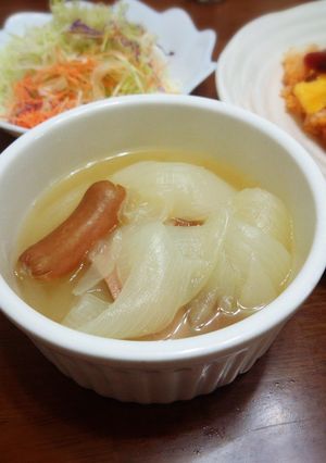 新玉ねぎ大量消費★新玉ねぎのスープ煮-レシピのメイン写真
