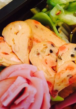 お弁当に☆紅ショウガ玉子焼き-レシピのメイン写真