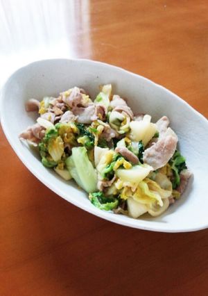 簡単♪豚バラ味噌炒め☆キャベツ大量消費-レシピのメイン写真