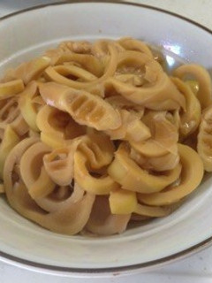☆はちくの煮物-レシピのメイン写真