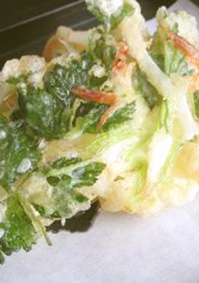 簡単に出来るっ♬長芋のさっくさくかき揚げ-レシピのメイン写真