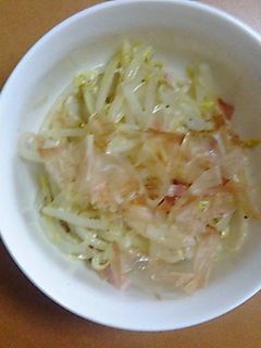 もやしとハムの簡単サラダ-レシピのメイン写真