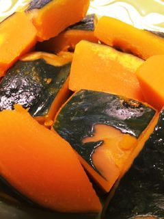 白だしで超簡単♩煮崩れなし!南瓜の煮物-レシピのメイン写真