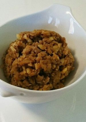 簡単、万能 にん肉味噌-レシピのメイン写真