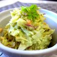 アボガド豆腐クリーム和えのコールスロー