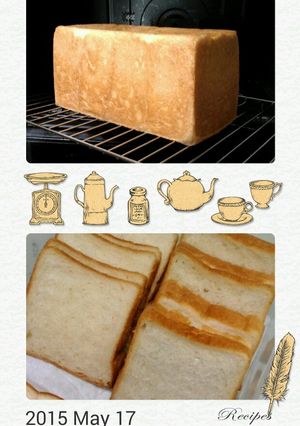 バターリッチ食パン1斤-レシピのメイン写真