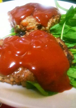 簡単キャベツ入りハンバーグ-レシピのメイン写真