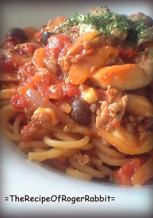 〓★具だくさん★トマトソースパスタ★〓-レシピのメイン写真