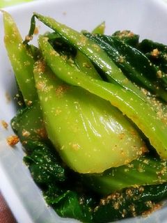ちんげん菜のごま和え-レシピのメイン写真