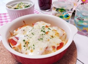 余ったミートソースでヘルシー豆腐グラタン-レシピのメイン写真
