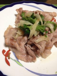 超早!豚肉炒め甘酢生姜盛り-レシピのメイン写真