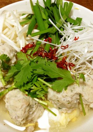 鶏つくねのフォー-レシピのメイン写真