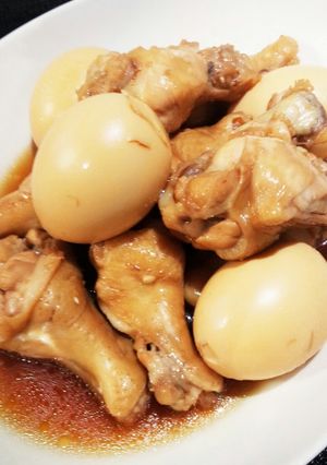ホロホロ手羽元さっぱり煮-レシピのメイン写真