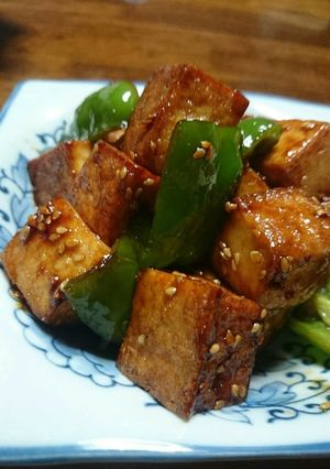 ご飯が進む♪厚揚げコチュジャン炒め-レシピのメイン写真