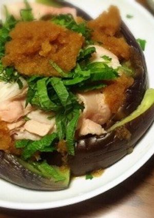 茄子と豚しゃぶのおろしポン酢かけ-レシピのメイン写真