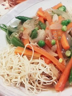 そうめんでかた焼そば♪の作り方☆-レシピのメイン写真