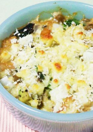 長芋と豆腐の味噌和風グラタン！-レシピのメイン写真
