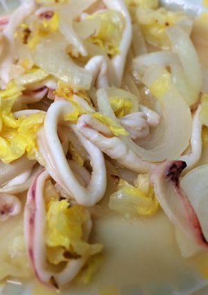 イカの柚子酢煮-レシピのメイン写真