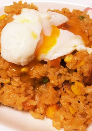 ケチャップ不足でもOK!オムライスもどき-レシピのメイン写真