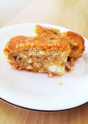 クリームチーズとバナナのケーキ-レシピのメイン写真