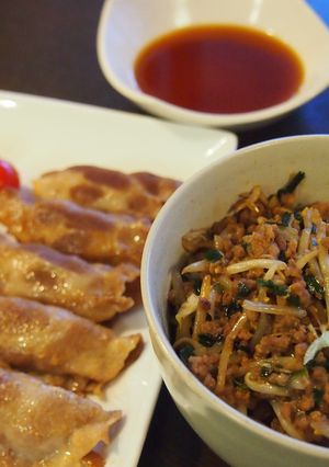 ☆スタミナ丼と豚肩ロースの野菜巻き☆-レシピのメイン写真
