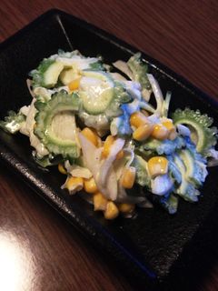 ゴーヤのマヨコーンサラダ-レシピのメイン写真