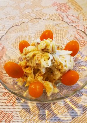 とても美味しい☆ぽてちでポテサラ-レシピのメイン写真
