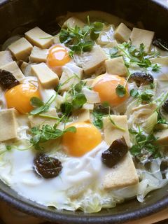 高野豆腐の卵とじ-レシピのメイン写真