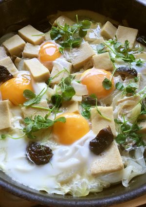 高野豆腐の卵とじ-レシピのメイン写真