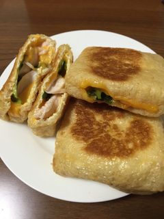 ササミ、大葉、チーズの油揚げ包み-レシピのメイン写真