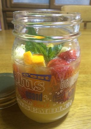 オランジーナのフルーツたっぷりドリンク✨-レシピのメイン写真