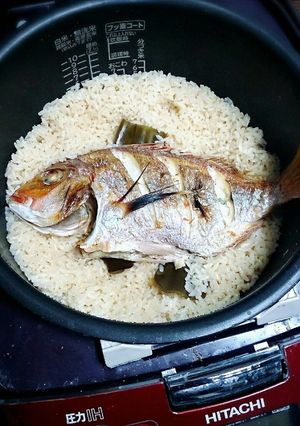 鯛めし-レシピのメイン写真