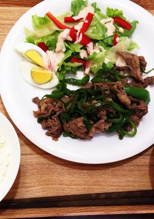 簡単☆牛肉ピーマン炒め-レシピのメイン写真