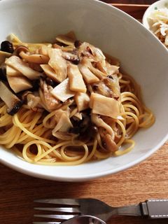 簡単☆キノコ和風スープパスタ-レシピのメイン写真