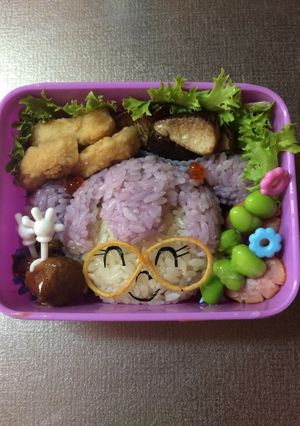 キャラ弁アラレちゃん-レシピのメイン写真